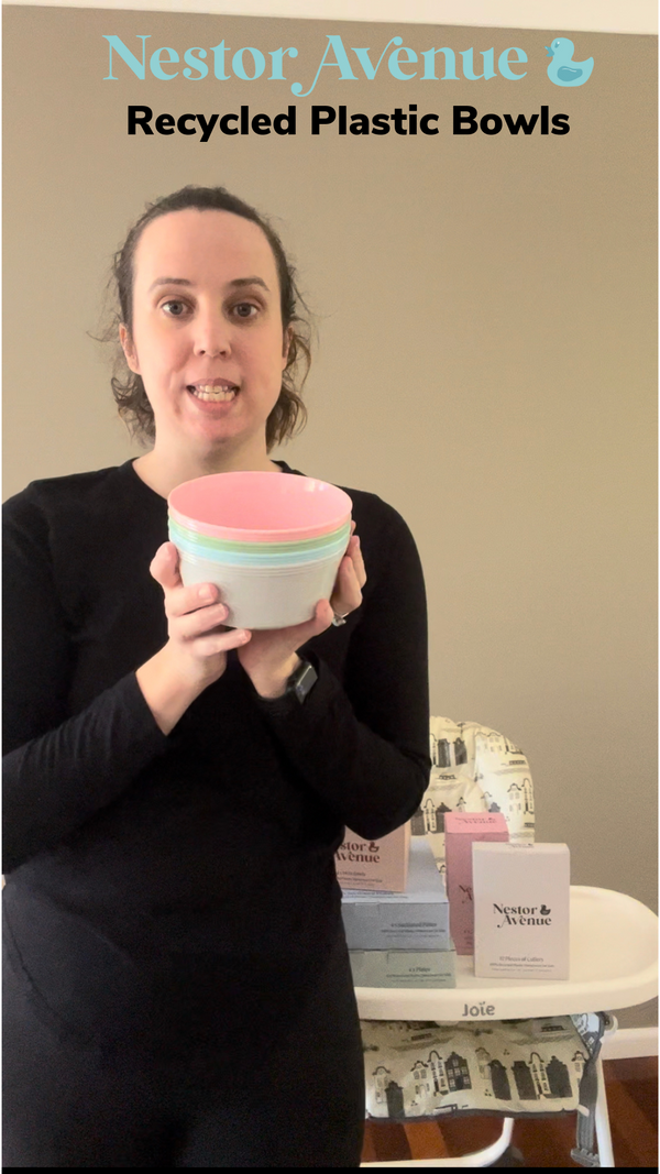 Recycled Plastic Bowls for kids Nestor Avenue