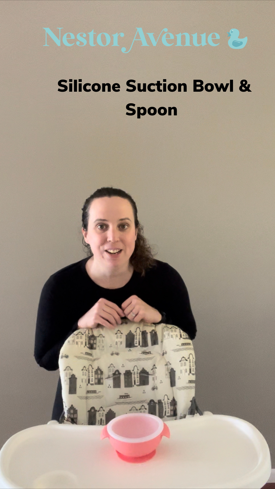 Silicone Suction Bowl with Spoon