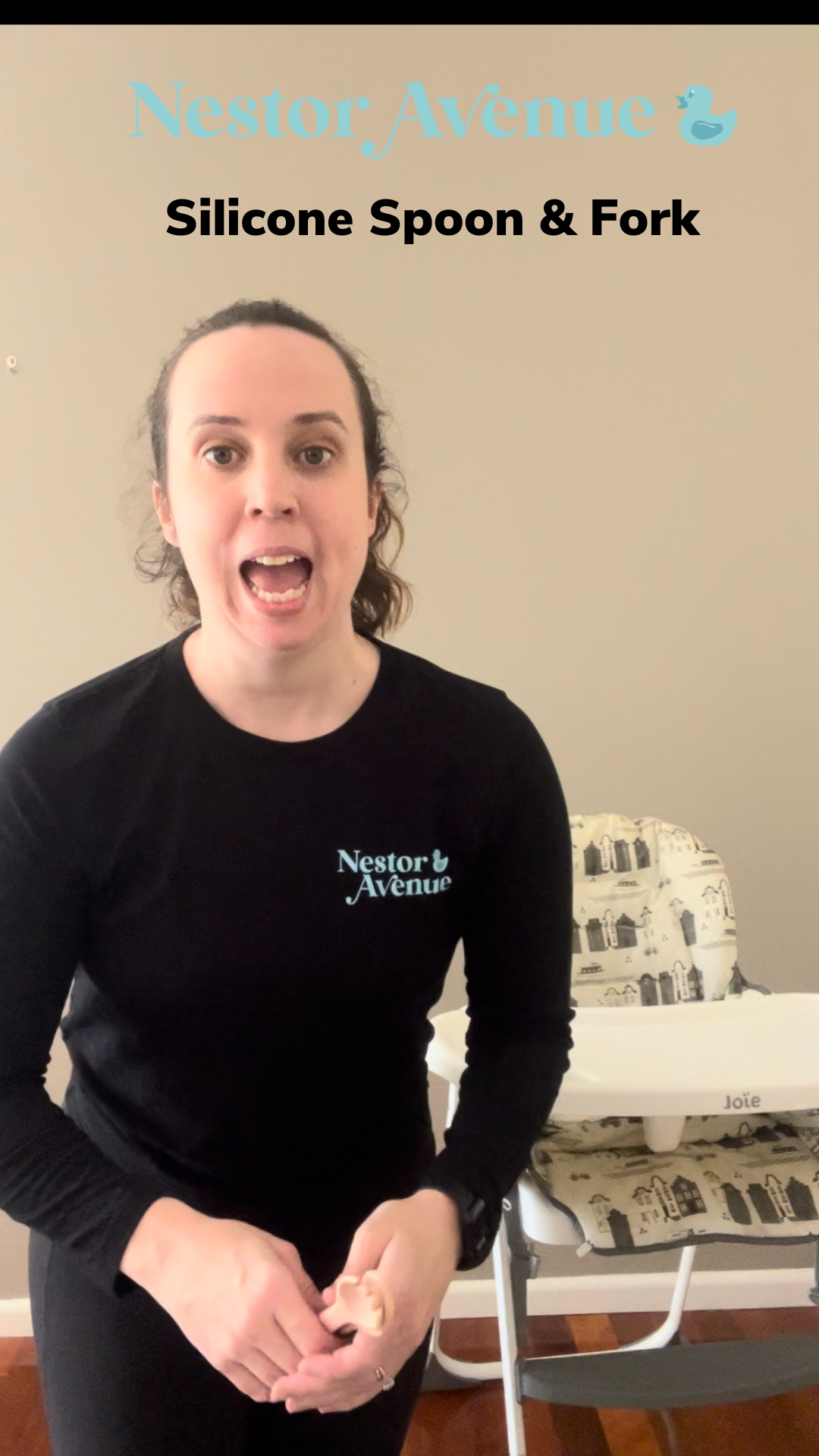 Baby Silicone Spoon & Fork