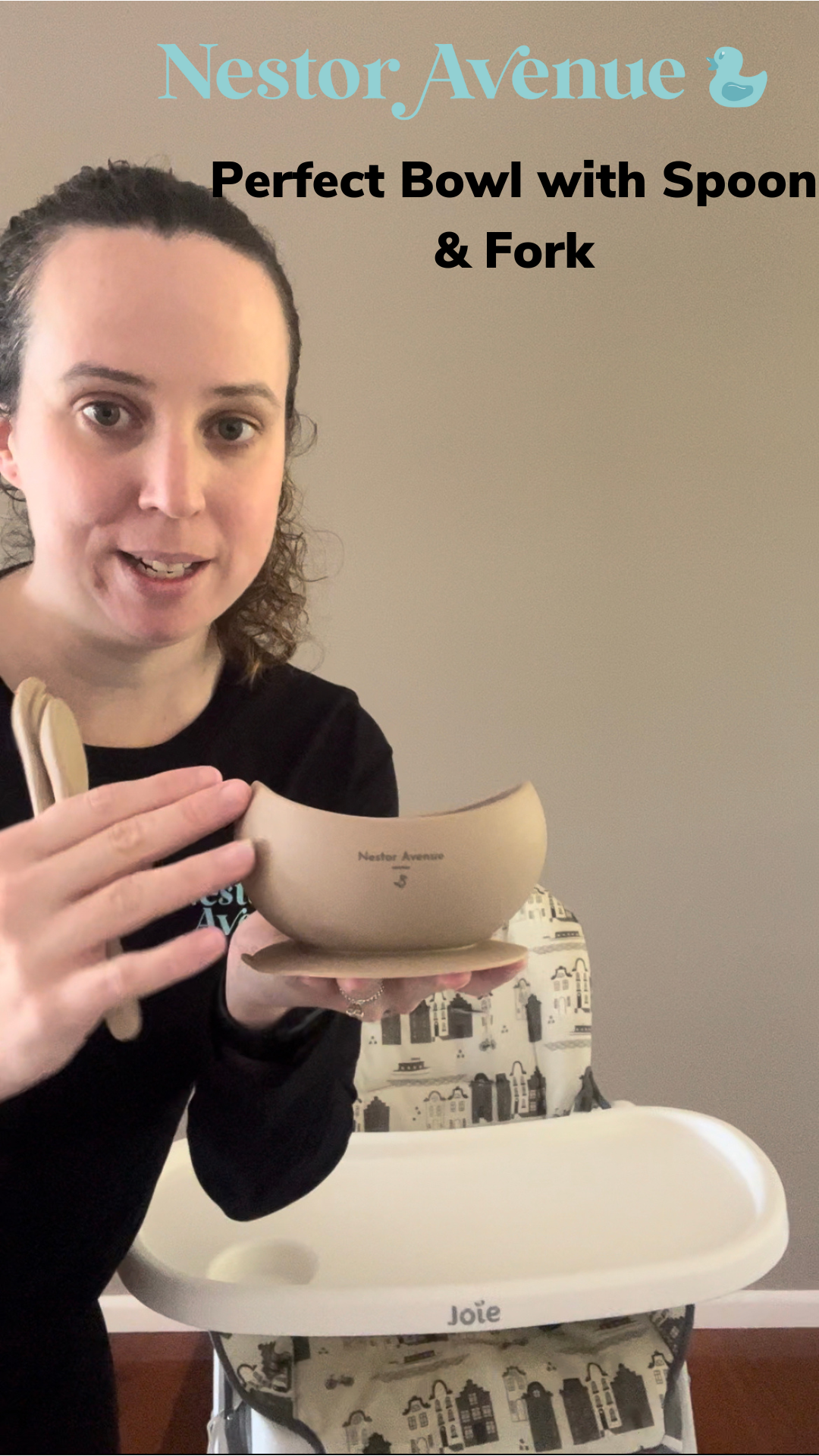 Perfect Bowl with Spoon & Fork