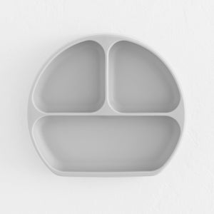 Baby Suction Divided Plate 2.0 - with lid