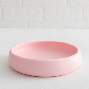 Silicone Round Suction Plate - Perfect for Baby Mess-Free Feeding