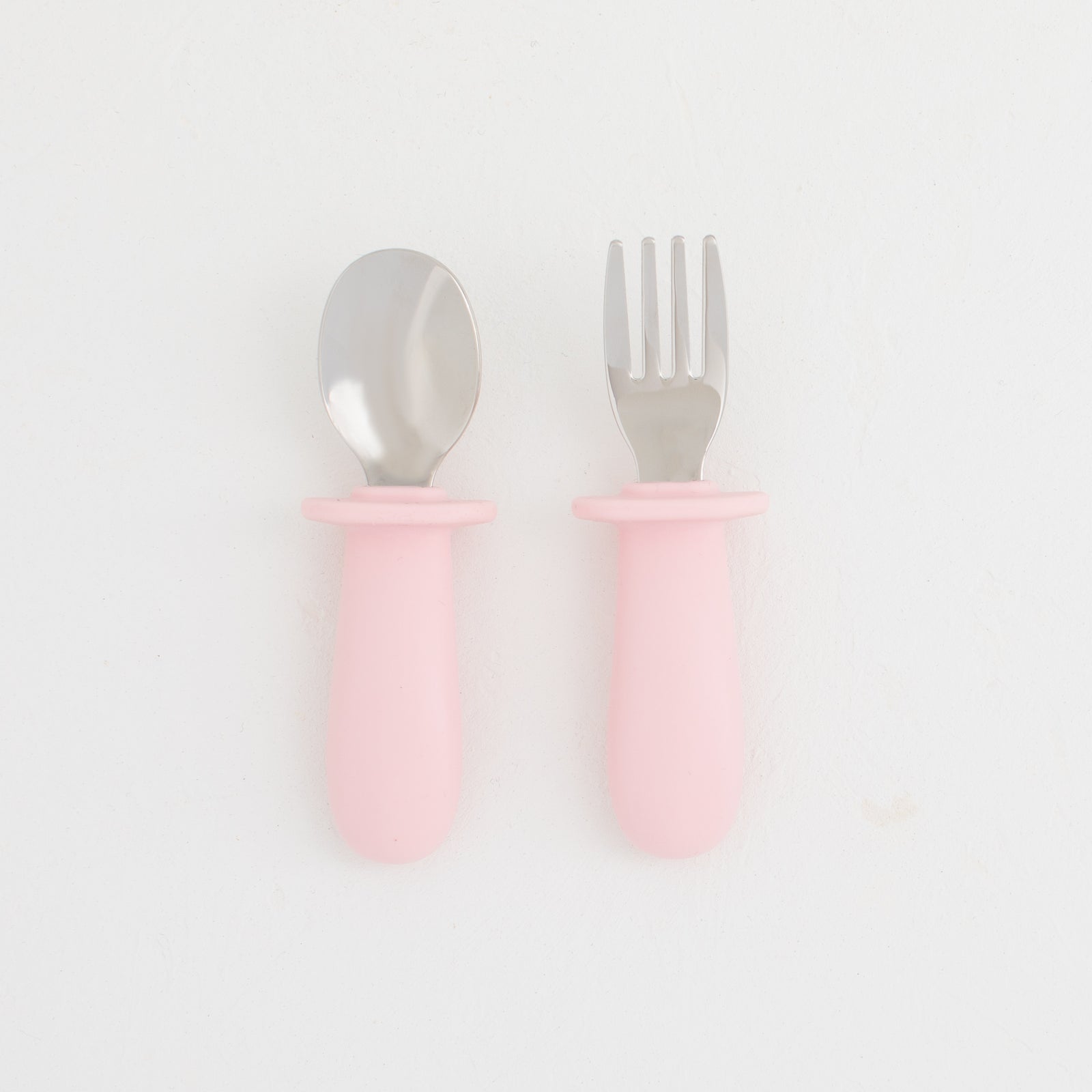 Toddler Stainless Steel Cutlery with Silicone Handles