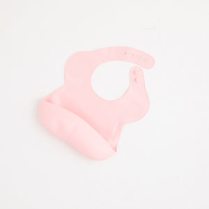 Silicone Bib with Food Catcher & Divider