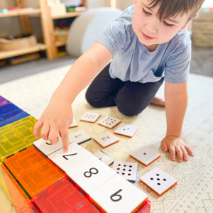 Learn & Grow Magnetic Tile Topper - Numeracy Pack (40 Piece)