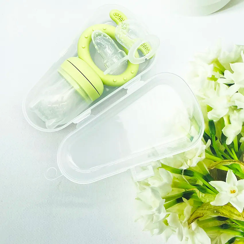 Silicone baby food 2024 feeder