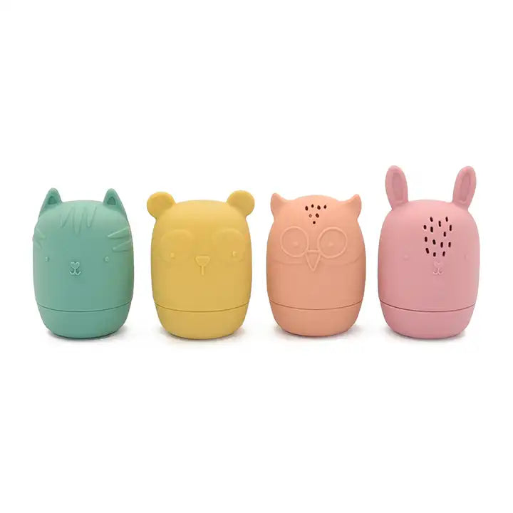 Silicone Bath Toys 4pcs