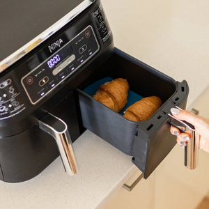 Krumbsco Reusable Baking Mats - Rectangle - Air Fryer Size