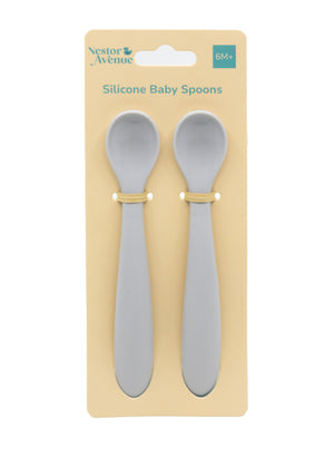 Silicone Starting Solids Spoons (2-Pack)