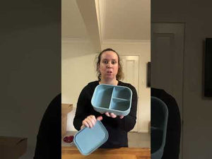 Silicone 3 Section Lunchbox