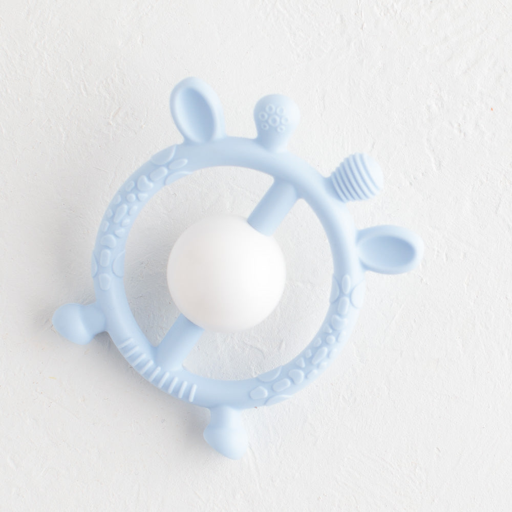 Silicone Rattle Teether-Nestor Avenue  Edit alt text