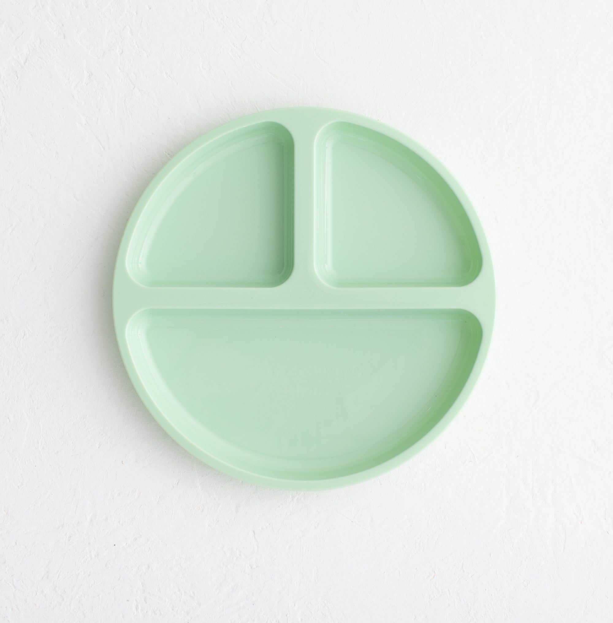 Recycled Plastic Divided Plate for Toddlers from Nestor Avenue - green