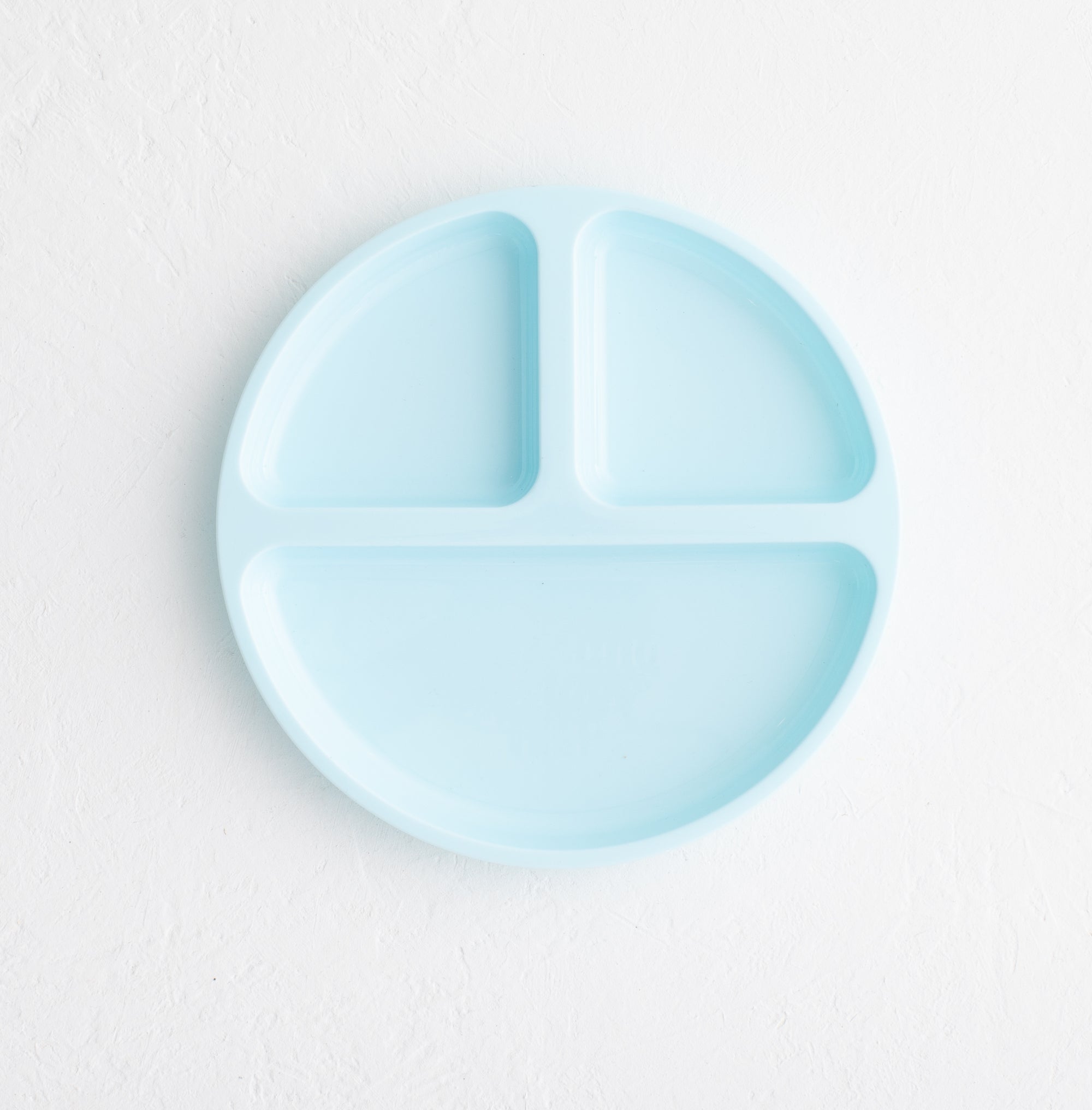Recycled Plastic Divided Plate for Toddlers from Nestor Avenue - blue