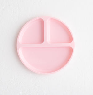 Recycled Plastic Divided Plate for Toddlers from Nestor Avenue - pink