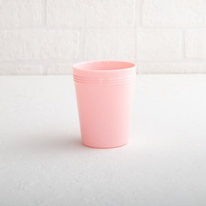 Recycled Plastic Cup for Toddlers - Eco-Friendly Cup - Nestor Avenue. Pink cup.