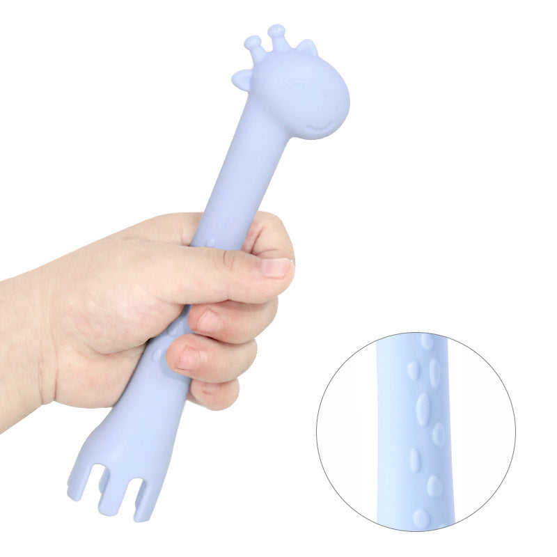 Giraffe Baby Training Spoon and Fork - Nestor Avenue